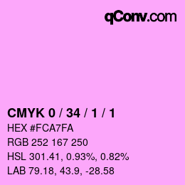 Color code: CMYK 0 / 34 / 1 / 1 | qconv.com