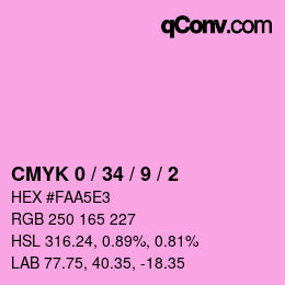 Código de color: CMYK 0 / 34 / 9 / 2 | qconv.com