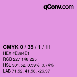 Color code: CMYK 0 / 35 / 1 / 11 | qconv.com