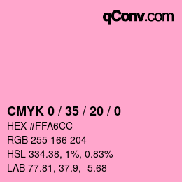 Color code: CMYK 0 / 35 / 20 / 0 | qconv.com