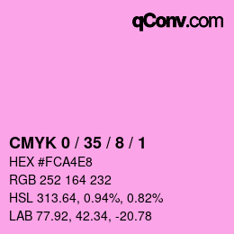 Color code: CMYK 0 / 35 / 8 / 1 | qconv.com