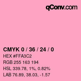 Color code: CMYK 0 / 36 / 24 / 0 | qconv.com