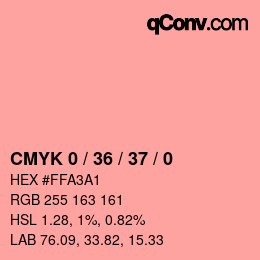 Color code: CMYK 0 / 36 / 37 / 0 | qconv.com