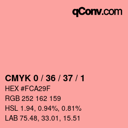 Color code: CMYK 0 / 36 / 37 / 1 | qconv.com