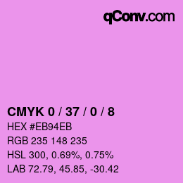 カラーコード: CMYK 0 / 37 / 0 / 8 | qconv.com