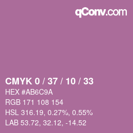 Color code: CMYK 0 / 37 / 10 / 33 | qconv.com