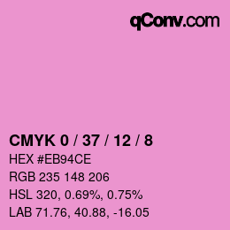 Color code: CMYK 0 / 37 / 12 / 8 | qconv.com