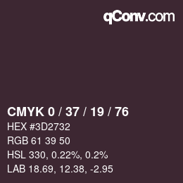 Color code: CMYK 0 / 37 / 19 / 76 | qconv.com