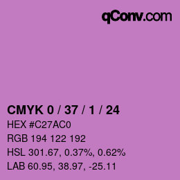 Color code: CMYK 0 / 37 / 1 / 24 | qconv.com