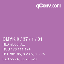 Color code: CMYK 0 / 37 / 1 / 31 | qconv.com