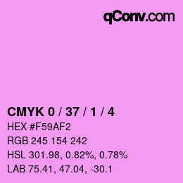 Color code: CMYK 0 / 37 / 1 / 4 | qconv.com