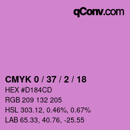Color code: CMYK 0 / 37 / 2 / 18 | qconv.com