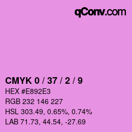 Color code: CMYK 0 / 37 / 2 / 9 | qconv.com