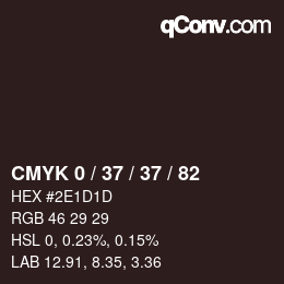 Color code: CMYK 0 / 37 / 37 / 82 | qconv.com