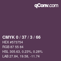 Color code: CMYK 0 / 37 / 3 / 66 | qconv.com