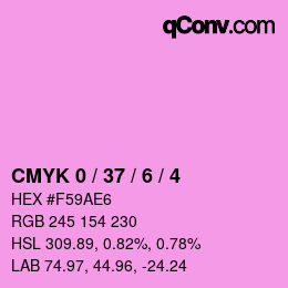 Color code: CMYK 0 / 37 / 6 / 4 | qconv.com