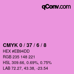 Color code: CMYK 0 / 37 / 6 / 8 | qconv.com