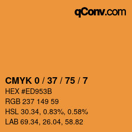 Color code: CMYK 0 / 37 / 75 / 7 | qconv.com