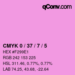 Código de color: CMYK 0 / 37 / 7 / 5 | qconv.com