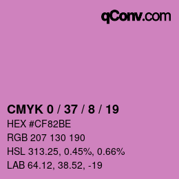 Color code: CMYK 0 / 37 / 8 / 19 | qconv.com