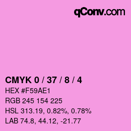 Color code: CMYK 0 / 37 / 8 / 4 | qconv.com