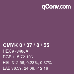 Código de color: CMYK 0 / 37 / 8 / 55 | qconv.com