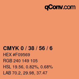 Color code: CMYK 0 / 38 / 56 / 6 | qconv.com