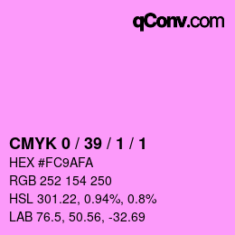 Color code: CMYK 0 / 39 / 1 / 1 | qconv.com
