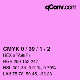 Color code: CMYK 0 / 39 / 1 / 2 | qconv.com