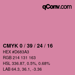 Color code: CMYK 0 / 39 / 24 / 16 | qconv.com