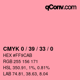 Color code: CMYK 0 / 39 / 33 / 0 | qconv.com