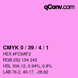 Color code: CMYK 0 / 39 / 4 / 1 | qconv.com