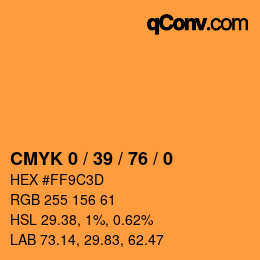 Color code: CMYK 0 / 39 / 76 / 0 | qconv.com