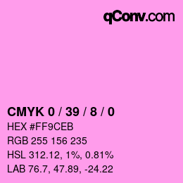 Color code: CMYK 0 / 39 / 8 / 0 | qconv.com