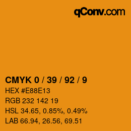 Color code: CMYK 0 / 39 / 92 / 9 | qconv.com