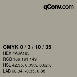 Color code: CMYK 0 / 3 / 10 / 35 | qconv.com