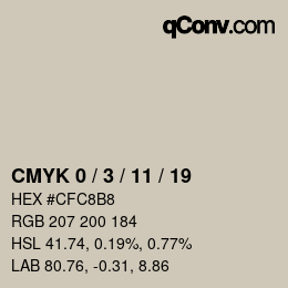 Color code: CMYK 0 / 3 / 11 / 19 | qconv.com