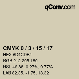 Color code: CMYK 0 / 3 / 15 / 17 | qconv.com