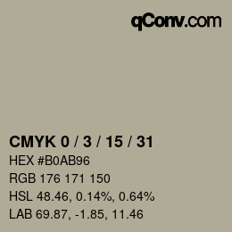 Color code: CMYK 0 / 3 / 15 / 31 | qconv.com