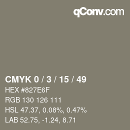 Color code: CMYK 0 / 3 / 15 / 49 | qconv.com