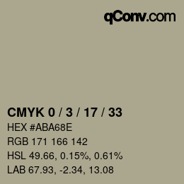 Color code: CMYK 0 / 3 / 17 / 33 | qconv.com