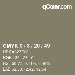 Color code: CMYK 0 / 3 / 20 / 49 | qconv.com