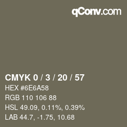 Color code: CMYK 0 / 3 / 20 / 57 | qconv.com