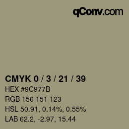 Color code: CMYK 0 / 3 / 21 / 39 | qconv.com