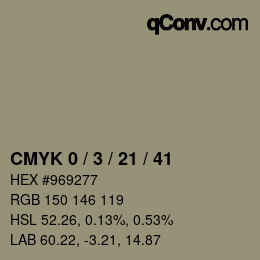 Color code: CMYK 0 / 3 / 21 / 41 | qconv.com