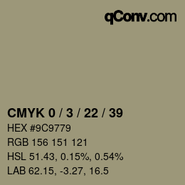 Color code: CMYK 0 / 3 / 22 / 39 | qconv.com