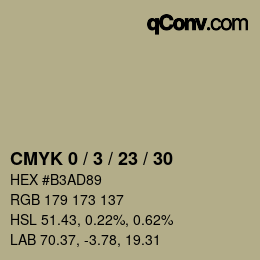 Color code: CMYK 0 / 3 / 23 / 30 | qconv.com