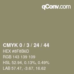 Color code: CMYK 0 / 3 / 24 / 44 | qconv.com