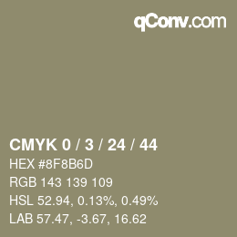 Color code: CMYK 0 / 3 / 24 / 44 | qconv.com