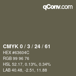 Color code: CMYK 0 / 3 / 24 / 61 | qconv.com